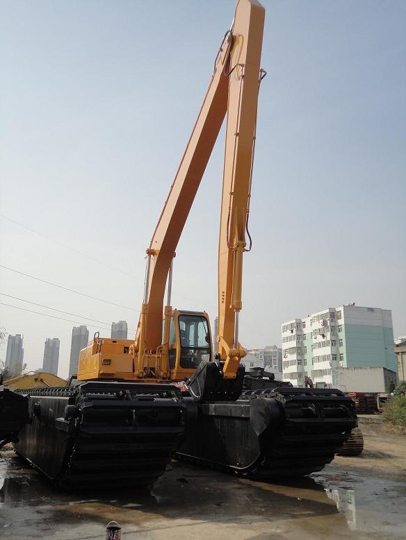 SUNTON SE350 Swamp Buggy Excavator with Long Reach BoomDelivered to South African Customer