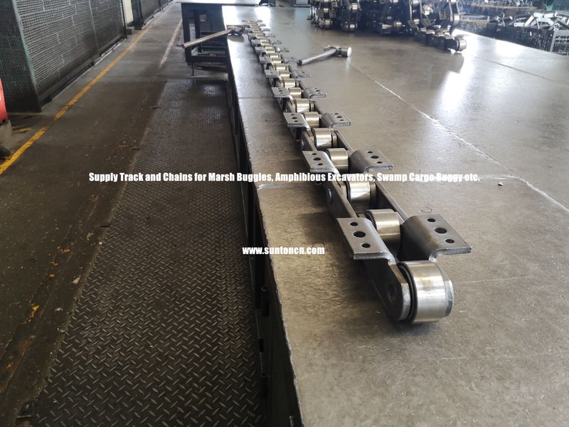 One Batch of Marsh Buggy Track Chains was Supplied to USA