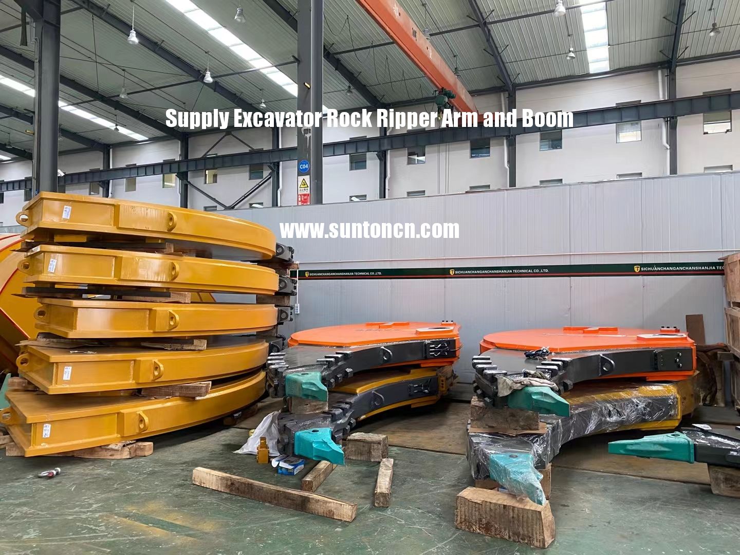 Five Kits of Hyundai R520 Excavator Rock Ripper Boom and Arms were supplied. 