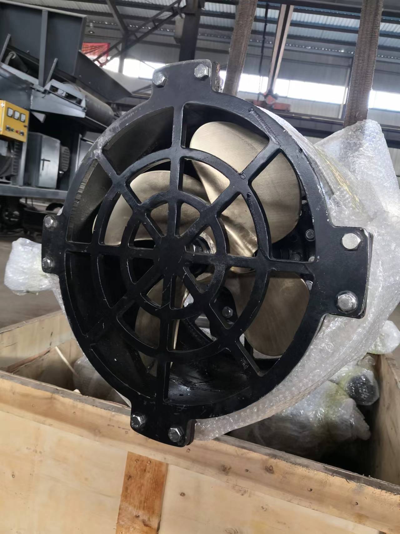 Thrusters for Amphibious Excavator and Marsh Buggy was Supplied to New Zealand Market